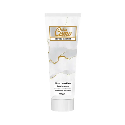 خمیر دندان مدل بایوگلس استتی‌سیزمو|esteticismo bioactive glass toothpaste