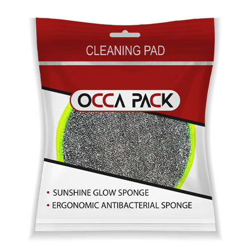 اسکاچ ظرفشویی مدل خورشیدی اکاپک|occa pack cleaning pad sun