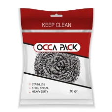 سیم ظرفشویی استیل سایز بزرگ اکاپک|occa pack stainless steel spiral