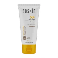 کرم ضدآفتاب مدل آنتی آکنه ساسکین|Soskin SPF50 Sunscreen Cream For Oily Skin 50 ml