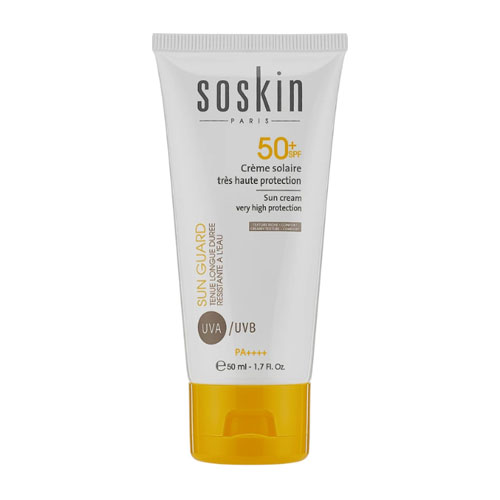 کرم ضدآفتاب مدل آنتی آکنه ساسکین|Soskin SPF50 Sunscreen Cream For Oily Skin 50 ml