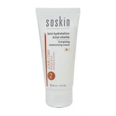 کرم مرطوب‌کننده حاوی ویتامین C ساسکین | Soskin Moisturizer Vitamin C Cream 50 ml