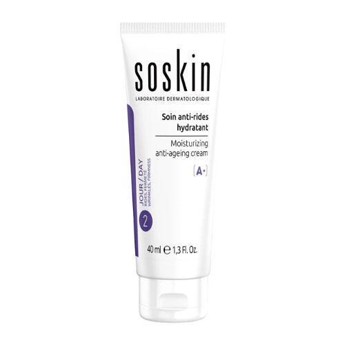 کرم ضد چروک روز مدل 02 ساسکین|Soskin Anti Wrinkle Day Cream 40 ml