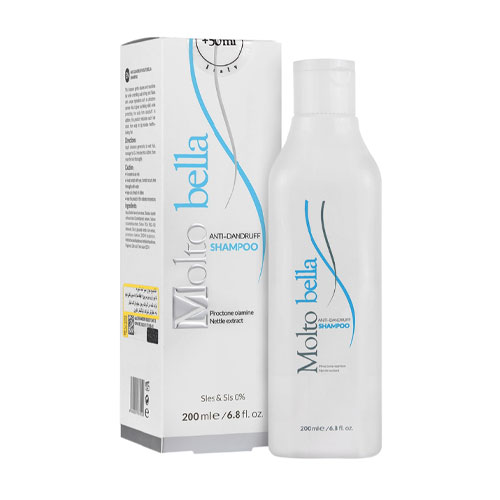 شامپو ضد شوره مولتوبلا|moltobella Anti Dandruff Shampoo 200 ml