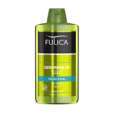 شامپو برای موهای چرب جهت کاهش چربی سر فولیکا|FULICA SULFATE FREE SEBOMINE B6 SHAMPOO FOR OILY HAIR AND SCALP