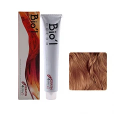 رنگ مو بلوند کاپوچینو متوسط شماره 7.35 بیول|Biol Hair Color 100ml No.7.35 Medium Cappuccino Blonde