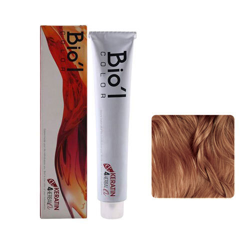 رنگ مو بلوند کاپوچینو متوسط شماره 7.35 بیول|Biol Hair Color 100ml No.7.35 Medium Cappuccino Blonde