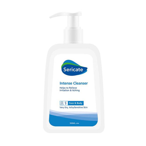 شوینده کرمی قوی پوست خشک و حساس 500 میل سری کیت|Sericate Intense Cleanser 500ml