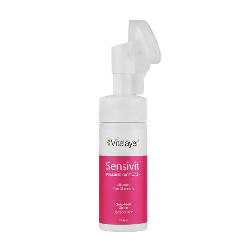 فوم شستشوی پوست حساس سنسی ویت ویتالیر|vitalayer Sensivit Face Foaming Wash