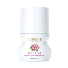 دئودرانت زنانه با رایحه خنک wild rose سینره|Wild Rose Antiperspirant roll-On For Women 50ml CINERE