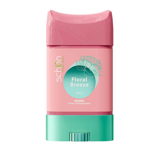 دئودورانت کرمی زنانه فلورال بریز شون | schon womens cream deodorant floral breeze 
