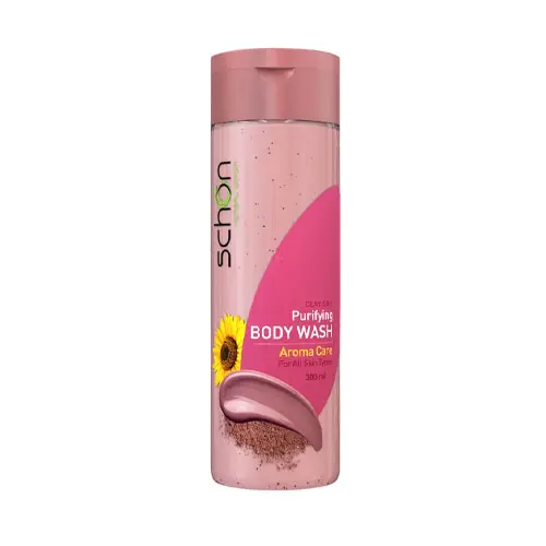 شامپو بدن خاک رس شون|Schon Clay Soil Purifying Body Wash 300ml