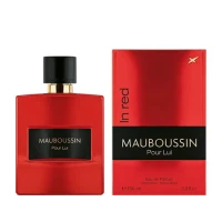 عطر مردانه پور لویی این رد 100 میل مابوسین|Mauboussin Pour Lui in red Men perfume 100ml