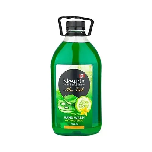 مایع دستشویی آلوئه ورا و خیار 2000 میل نیوتیس|Newtis Aloe Fresh Hand Wash