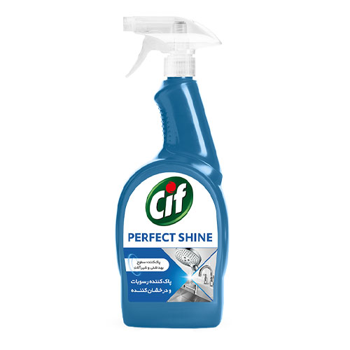 اسپری تمیزکننده چند منظوره سطوح حمام و دستشویی سیف 750 میل|Cif Bathroom Surface Cleaner Spray 750ml