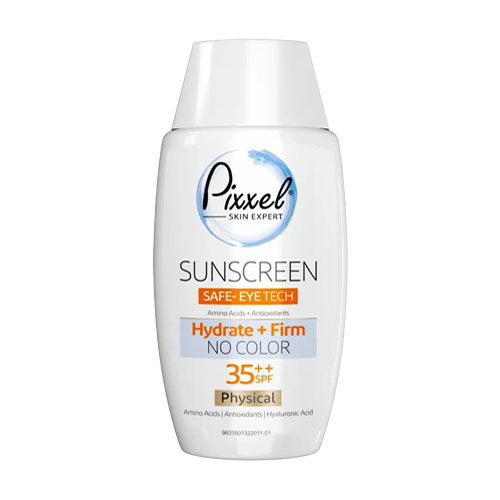 کرم ضد آفتاب دور چشم بی رنگ پیکسل|Safe Eyetech Sunscreen SPF35 pixxel