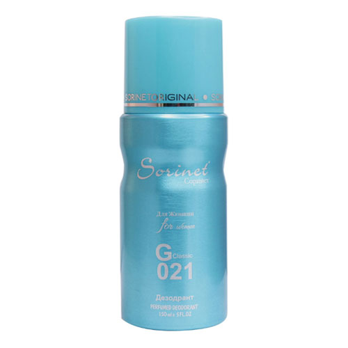 اسپری خوشبوکننده زنانه مدل G021 سورینت|Sorinet Women Body Spray G021 Classic 150ml