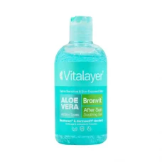 ژل ترمیم‌کننده مناسب پوست‌های آسیب‌دیده برن ویت ویتالیر|Vitalayer Bronvit After Sun Gel 250 ml