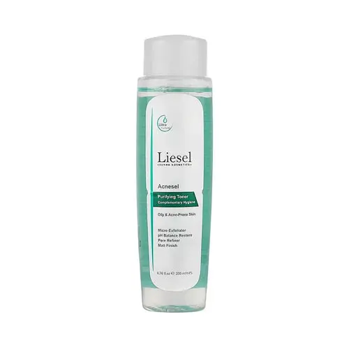 تونر مناسب پوست چرب و آکنه ای آکنه سل لایسل|Liesel Acnesel Purifying Toner for Oily skin - 200ml