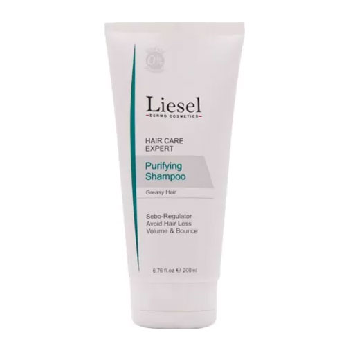 شامپو ضدریزش مناسب مو چرب لایسل|Liesel Anti Falling Shampoo For Oily Hair 200 ml