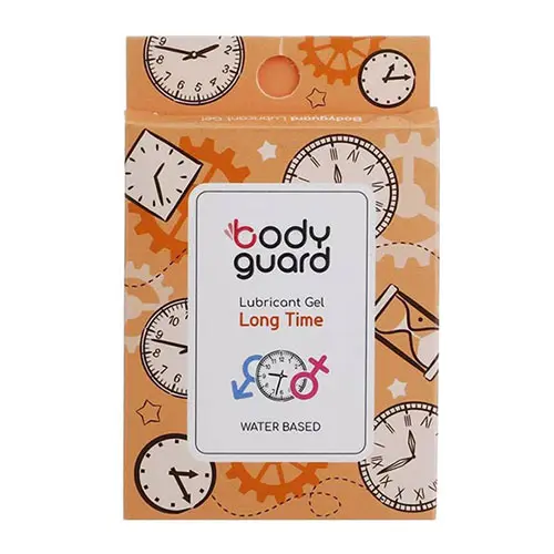 ژل لوبریکانت تاخیری بسته ۳ عددی بادیگارد|Long Time Lubricant Gel BODY GUARD