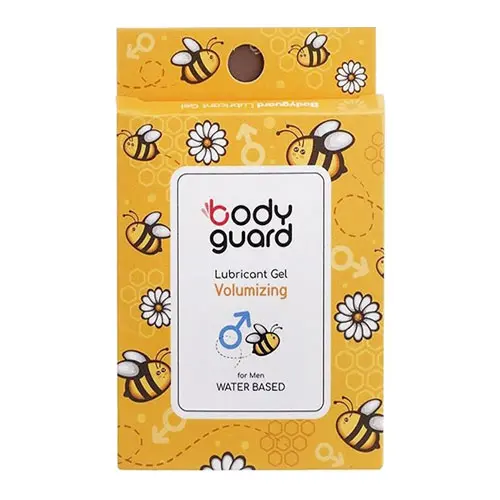 ژل لوبریکانت حجم‌دهنده بسته 3 عددی بادیگارد|BODYGUARD VOLUMIZING AND WARMING LUBRICANT GEL