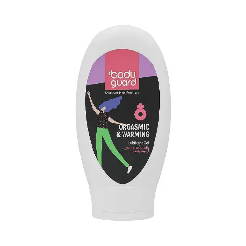 ژل لوبریکانت ارگاسم و گرم کننده بادیگارد|BODYGUARD ORGASMIC AND WARMING LUBRICANT GEL