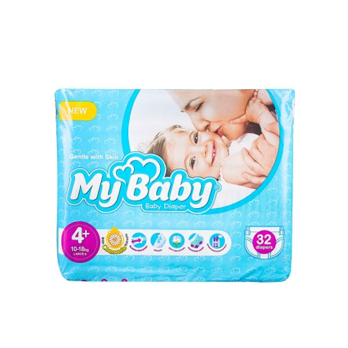 پوشک کودک سایز 4 بزرگ مای بیبی|my baby diaper large size four