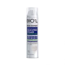 فوم اصلاح 2 در 1 آلوئه ورا پوست حساس بیول|Biol Shaving Foam With Aloe Vera Extract