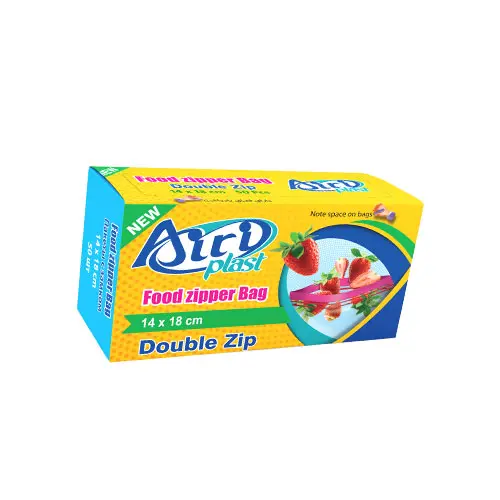 زیپ کیپ فریزری 24 عددی 18*14 آیری‌پلاست|airi plast food zipper bag
