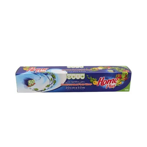سلفون محافظ موادغذایی هوم‌پلاس|homeplus stretchable food wrap