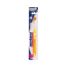 مسواک مدل تریپل اکشن با برس نرم مریدنت|Merident Triple Action soft Toothbrush