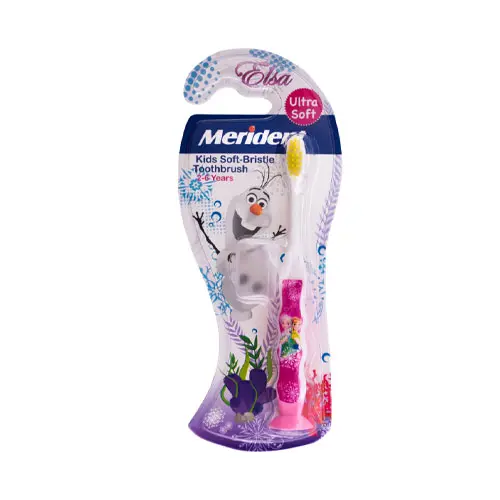 مسواک کودک مدل السا مریدنت|Merident elsa Soft Kids Toothbrush