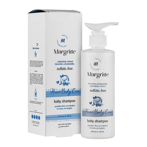 شامپو کودک مارگریت|Shampoo gentle without sulfate all hair type children MARGRITTE 250 ml 