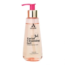 ژل شستشوی صورت پوست مختلط و چرب آراکسین|ARAXIN FACIAL CLEANSING GEL FOR COMBINATION AND OILY SKIN
