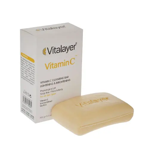 پن ویتامین سی ویتالیر|Vitalayer Skin Lightening Pain 100gr