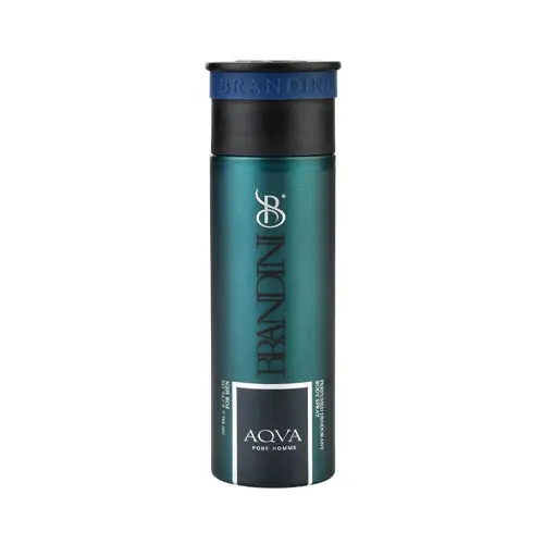 اسپری بدن مردانه مدل آکوا پورهوم برندینی|brandini Aqua Men Deodorant Body Spray