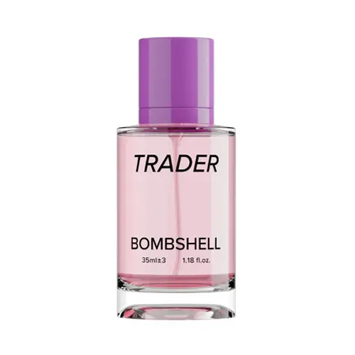 عطر جیبی زنانه مدل بامشل تریدر|trader bombshell perfume women
