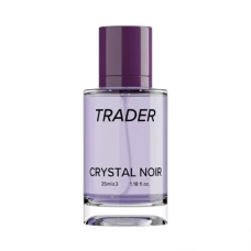 عطر جیبی زنانه مدل کریستال نویر تریدر|trader crystal noir perfume women