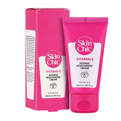 کرم مرطوب کننده اینتس حاوی ویتامین E اسکین شیک | Vitamin E Intense Moisturizer Cream SKIN CHIC