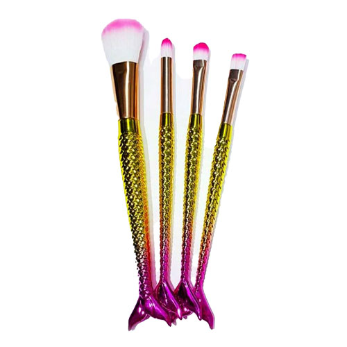 ست براش ۴ تکه طرح ماهی|Fish Design 4-Piece Brush Set