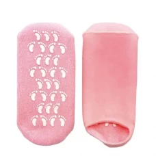 جوراب سیلیکونی ترک پا|anti crack heel silicone socs