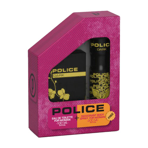 پک عطر و اسپری زنانه دارک پلیس|Police dark Women perfume & spray
