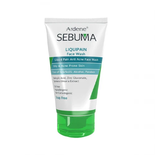 ژل شستشوی صورت آردن سری سبوما مناسب برای پوست‌های چرب و دارای آکنه|Sebuma Liquipain Face Wash For Oily And Acne Prone Skin
