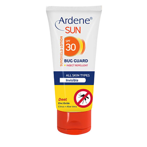 لوسیون ضد آفتاب SPF30 با خاصیت دافع حشرات آردن|Ardene Sunshield Lotion Bug Guard 