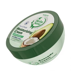 کرم مرطوب کننده کاسه ای آووکادو و نارگیل هرباسنس|HerbaSense Moisturizing Hand And Face Cream