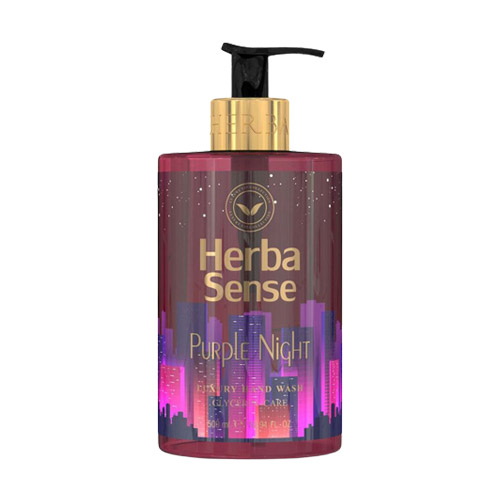 مایع دستشویی بنفش پرپل نایت هرباسنس|HerbaSense Purple Night Handwash
