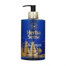 مایع دستشویی سرمه ای آبرسان هرباسنس|HerbaSense Sea Treasure Handwash