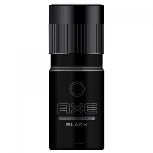 اسپری دئودورانت مردانه اکس مدل Black حجم 150میل|Axe Black Deodorant For Men 24h 150ml