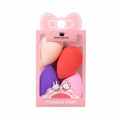 پد کانسیلر 4 تایی پاور پاف|concealer makeup power puff pad